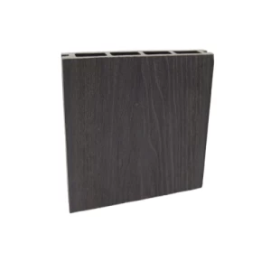 External WPC Wood Alternative Flooring 22×146×2900 mm, Black, Model D2003 | 