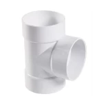 UPVC Tee 90° Size 160 mm White Color | Almona Company