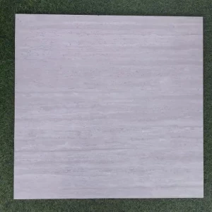 Light Gray Ceramic Tiles 60 cm x 60 cm, Model 66008 | Watani Al Jamal