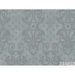 ورق جداري ايطالي مقاس 10 م×0.73 م، لون رمادي، موديل 44818