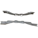 مسكة خزانة المطبخ، لون فضي