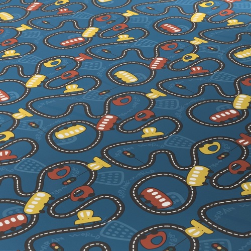PVC Puzzle Vinyl Flooring Drawing Design, Thickness 2.6 mm, Model 5193189 | 
