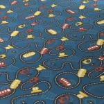 فينيل أرضيات PVC بازل تصميم رسم يناسب غرف الاطفال، سماكة 2.6 مم، رقم الموديل 5193189