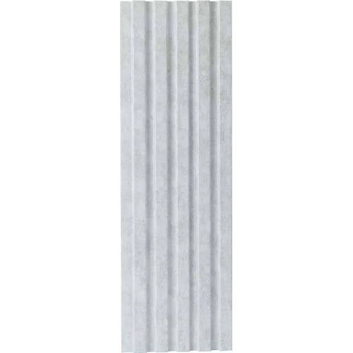 Wood Substitute 16 x 290 cm Rectangle Light Gray | Luxury line