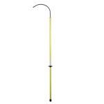 Insulating rescue hook,                length  1.65 meters.      ---Opening-   