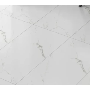 Polished Porcelain Flooring 60x120x0.87 cm, White, Mount White Model | Abyat Company