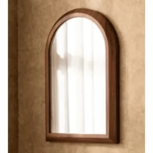 مرايا جدارية مقاس 75x50x5 سم، لون جوزي، تصميم سيدرا | شركة ابيات