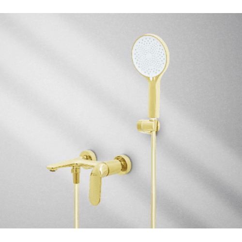 Automatic Shower Mixer Gold, Durable Corrosion-Resistant | Zinco Trading Company