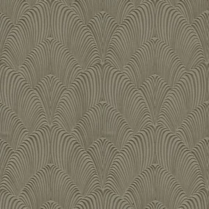 Italian Wallpaper Dark Beige Color Modern Design, Size 10m x 0.53m, Model Z21716 | Balbaid Decor Company