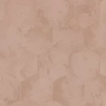 ورق جداري ايطالي لون بني فاتح تصميم هندسي، طول الرول 10 م، موديل Z80007