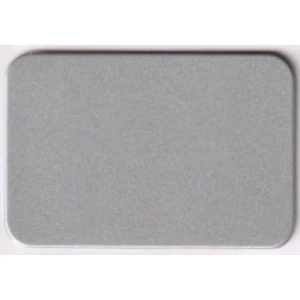 ألواح ألمنيوم مركبة 1.25×5.60 متر سمك 4 ملم لون فضي رمادي | ACP-S8001