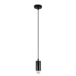 modern lighting unit, black color, dimensions 50x50x100 mm