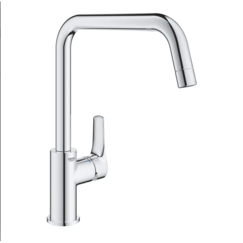 Grohe Single-Lever Classic Basin Mixer 1/2 Inch Chrome, Eurosmart Collection