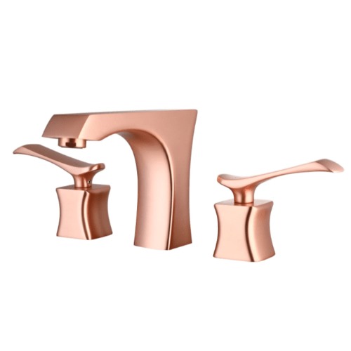 Bathroom Washbasin Mixer Rose Gold Copper, 10 Years Warranty | Prime Alarabia