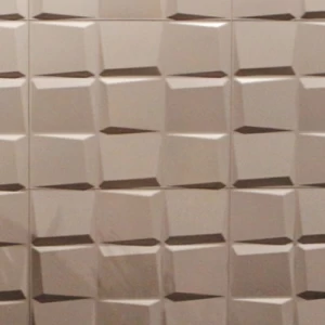 3D Wall Panels 50x50 cm Beige Color, Design Oberon | 