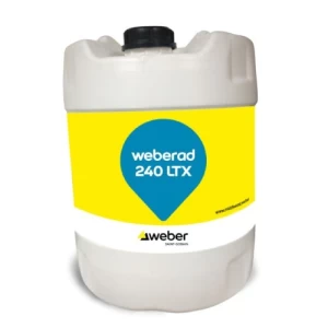 عامل ربط لاتكس SBR للخرسانة Weberad 240 LTX عبوة 200 لتر لون أبيض | سودامكو -ويبر