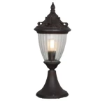 فانوس إضاءة خارجي جداري، مقاس 60×23 سم، لون أسود