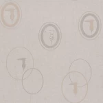 Patterned Wallpaper, Light Gray Color, Length 10m, Width 1.06m, Model 5860 