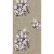 Dutch floral wallpaper, size 10 m x 0.53 m, pale beige color, model 17804    