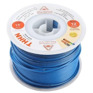 لفة سلك سعودي امريكي THHN 12 AWG، 600 فولت، نحاس مجدول، عزل PVC، غلاف نايلون، لون رمادي | مجموعة كابلات الرياض