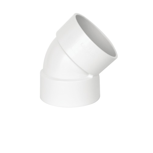 PVC Elbow 45° Schedule 40 160mm White Color | Chanal Company for investments