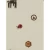 Youth and children wall decoration, beige color, length 10 m, width 0.53 m, model 50573  