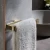 Stainless Steel Towel Bar 4 x 22 cm, Height 12 cm, Golden | Abyat Company - Image 2