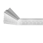 PU Foam Ceiling Decorative Cornices, Size 200x7x14 cm, White Color | Zakharef Company