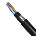 Bahra 25mm Two Core  0.6/1kV Cable, AL/PVC/STA/PVC, Stranded Aluminum, 1000 meter