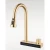 kitchen Washbasin Mixer, Matte Gold Color, Pluto Brand