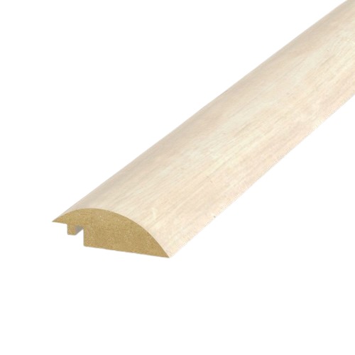 Polystyrene Parquet End Cap Length 240x8cm White Color, Model 1597 | 