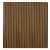 Interior 3D PS Wood Alternative Cladding, Size 2900x130x12 mm, Brown Color
