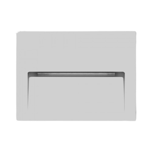 Minima Wall Light Without Bulb, 115×115×37 mm, White | Minima