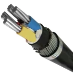 300mm 4 Core 0.6/1kV Power Cable, Stranded Aluminum, XLPE Insulation, SWA Armoured, 250 meter Length | BAHRA 