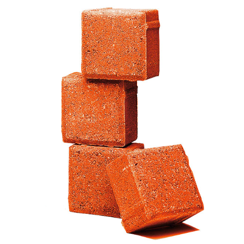 Cube Interlock Paver Tile 6 cm Thickness, 8x8 cm Size, Red Color | AL ARMAK COMPANY