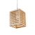 Modern Hanging Unit, dimensions 18x15 cm, wooden color 