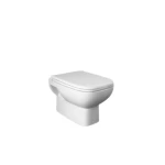 Wall-Hung Ceramic WC, Square, white