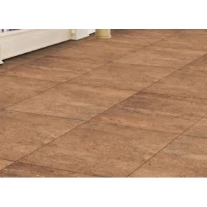 Indian Porcelain Floor Tiles 0.9×60×60 cm Brown, Evan Model | Abyat Company