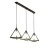 Black Triple Chandelier Base 50 cm Length, 6 cm Width | 4082 - Image 4