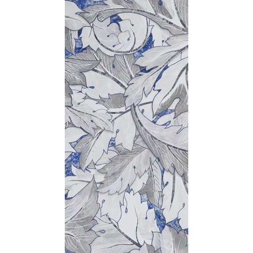 Polished Porcelain Floor Tiles 0.9×80×160 cm, Blue, Tropical Model | Abyat Company