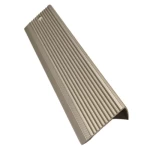 إكسسوار زوايا الدرج، طول القطعة 240 سم، لون فضي