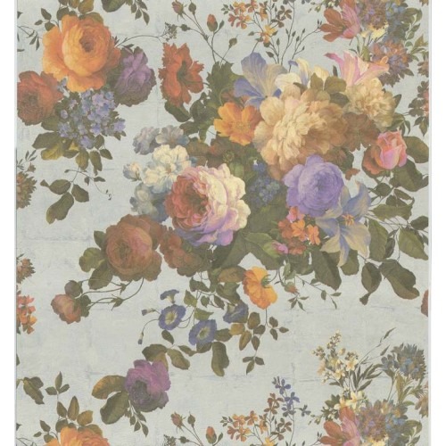 Italian Wallpaper 10m x 0.73m Light Grey, Model 24050 | Balbaid Decor Company