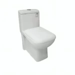 Floor Mounted WC White Size 30 cm, Modern Indian Design 