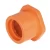 UPVC Plastic Reducer Bush  Size   2×1 1/2 inch Orange Color | Almona Factory