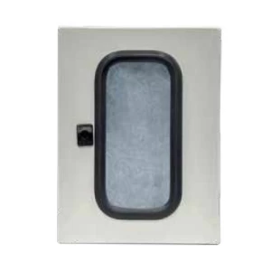 Transparent Door Electrical Enclosure Galvanized Steel 1000x800x400 mm | Al Fanar