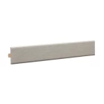 Silver Wooden Wall Skirting, Size 240x4.5x1 cm, Model 487153