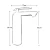 Washbasin Faucet Long White Color | Algafary Sanitary ware - Image 2
