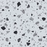 بلاط ارضيات مطفي سماكة 12 مم مقاس 42×42 سم، لون رمادي، تصميم تيرازو | سيراميك الرياض