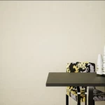 ورق جدران تصميم سادة، مقاس 10 م×50 سم، لون بني فاتح