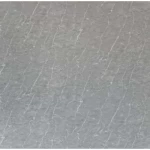 Marble alternative for decoration, 290 x 122 cm, rectangular shape, glossy dark gray with white veins